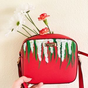 Handpainted Kate Spade purse